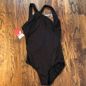 Black Capezio leotard